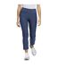 Womens/ladies Pull-on Golf Trousers Navy Adidas-3