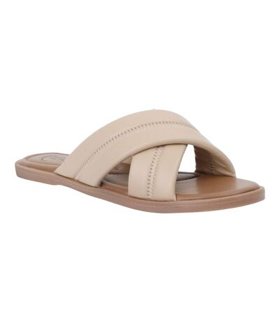 Womens/ladies carradine slip-on sandals white pepper Regatta