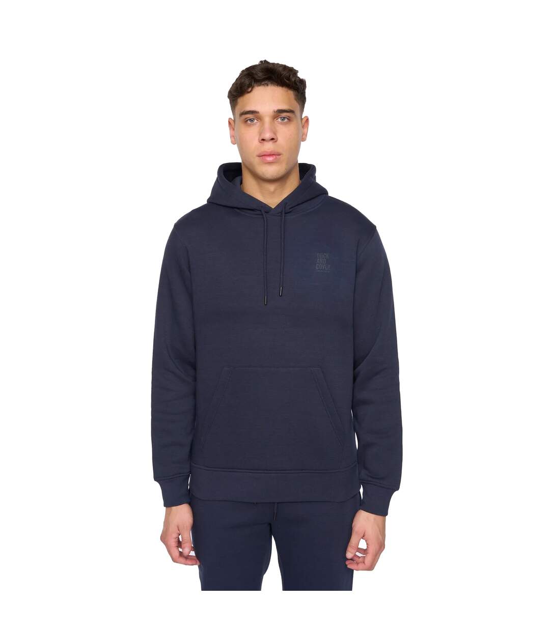 Ensemble sweat à capuche et pantalon de jogging merchell homme bleu marine Duck and Cover Duck and Cover