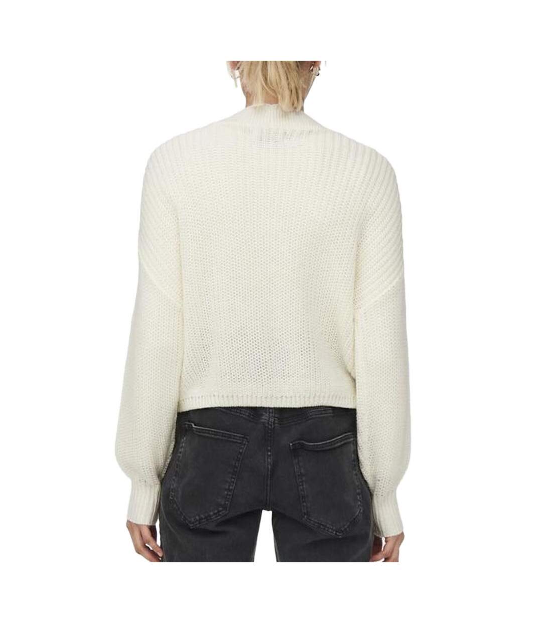Gilet ecru femme only carol-2