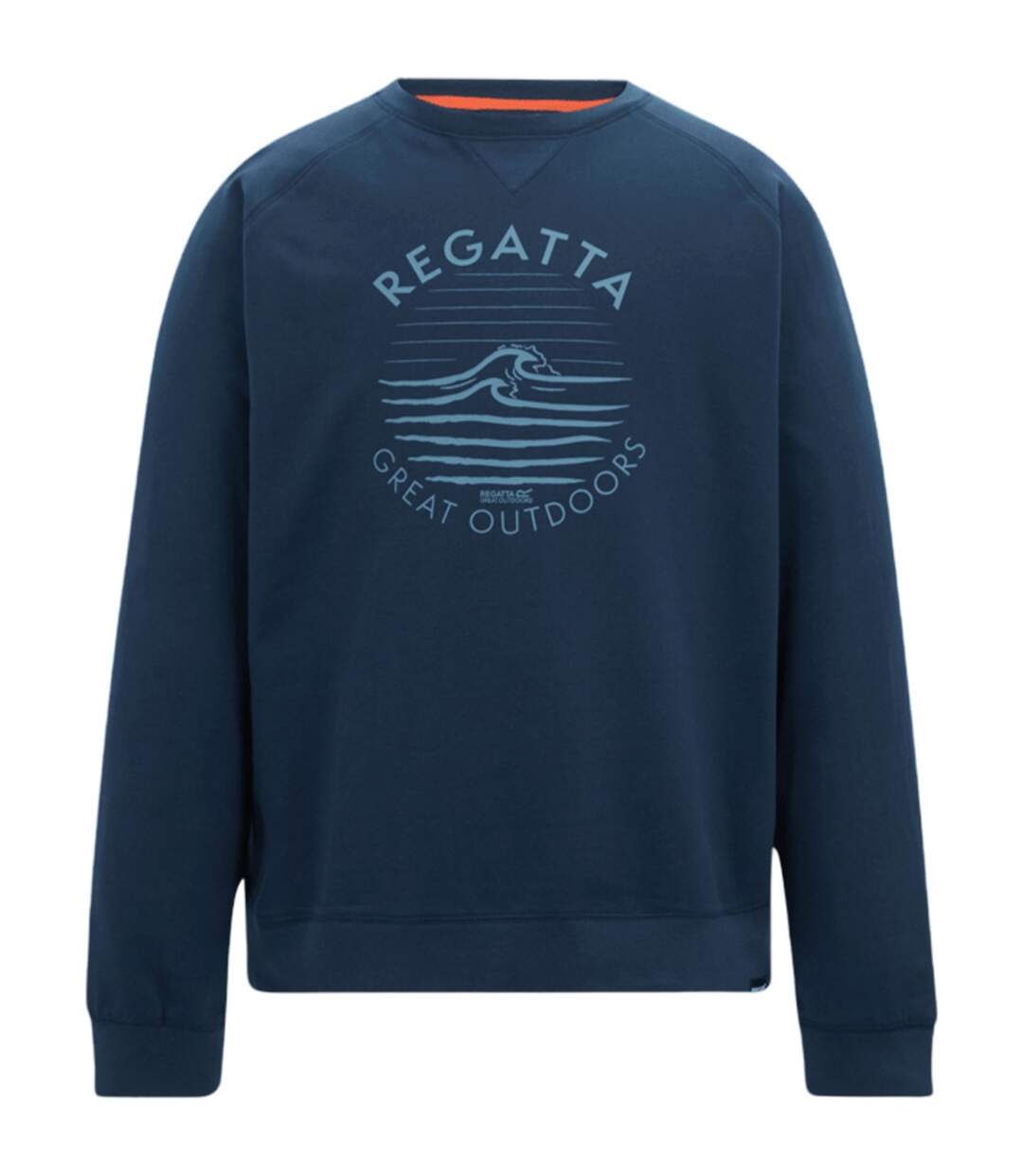 Mens Nithsdale Wave Sweatshirt Navy Regatta-1