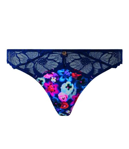 Tanga bleu marine Alma