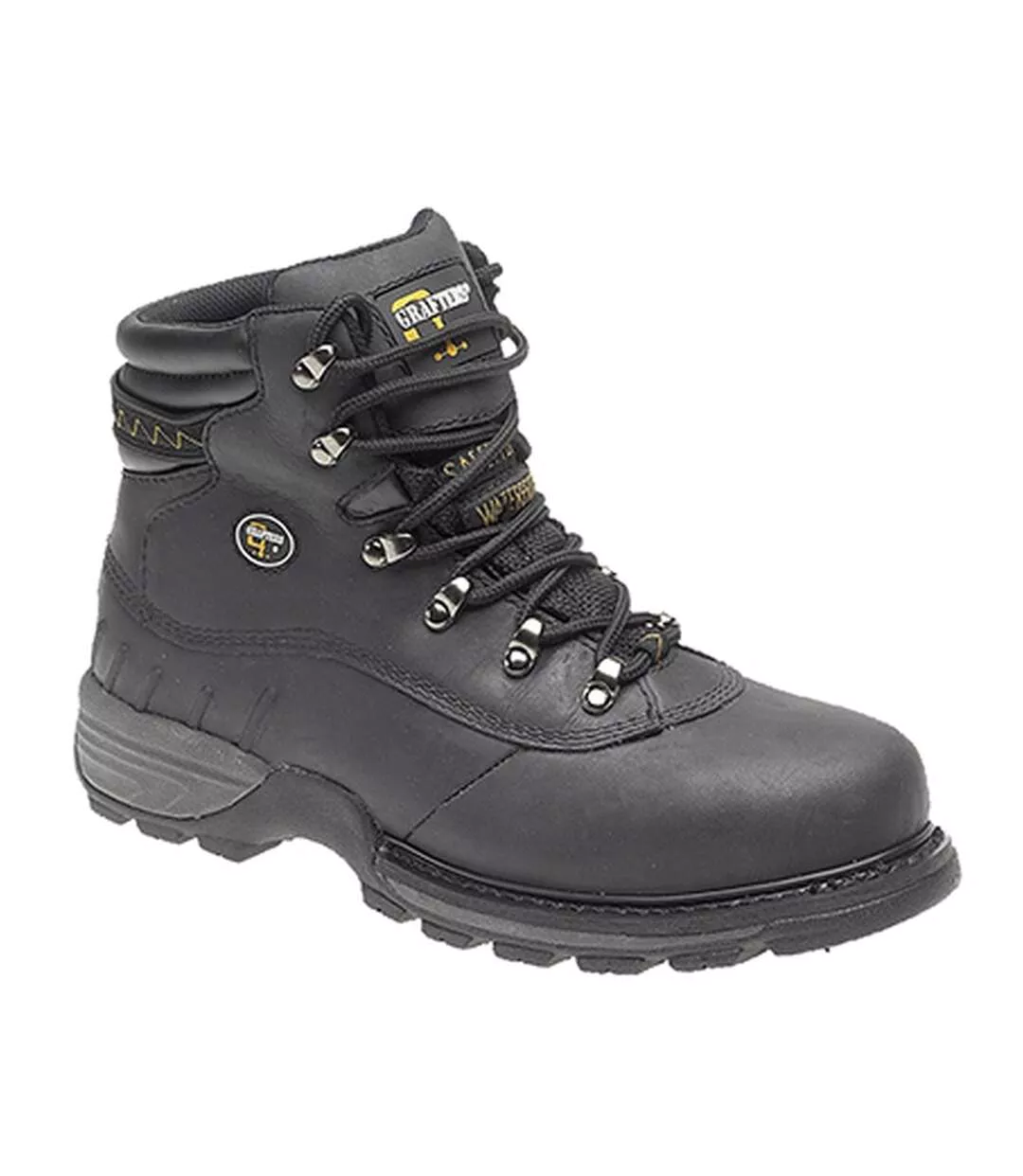 Chaussures Montantes De Sécurité Homme Noir Grafters-1