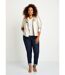 Blouson zippé tissu enduit brillant-3