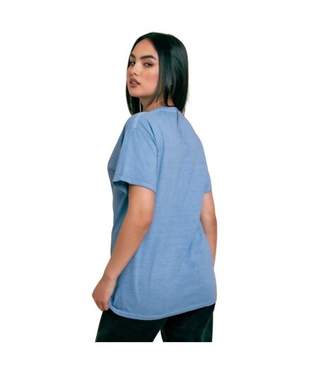 T-shirt Motif/style Lettrage Magic Femme Bleu Délavé Daisy Street