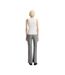 Débardeur Motif/style Logo Brodé Datamia Femme Blanc Hugo-3