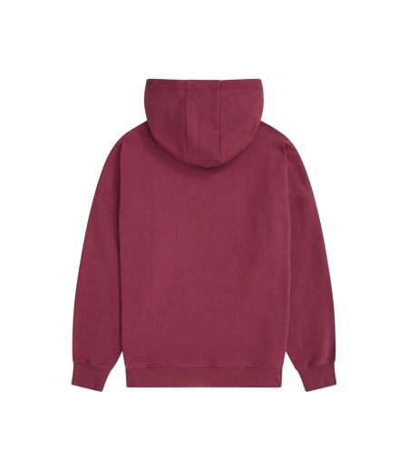 Sweat À Capuche Idol Femme Bordeaux Animal