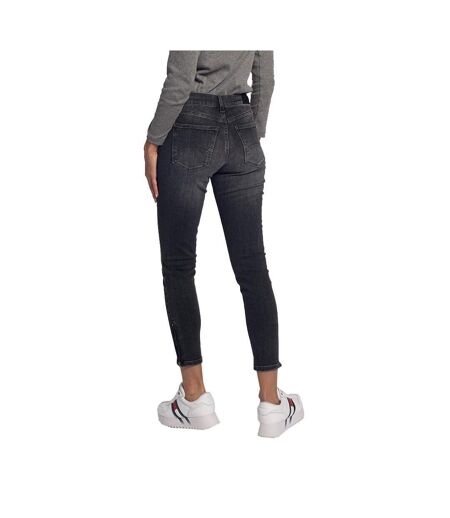 Jeans Skinny 7/8 Noir femme Tommy Jeans Nora - W28-L34