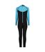 Womens/ladies wetsuit dark grey/black Regatta