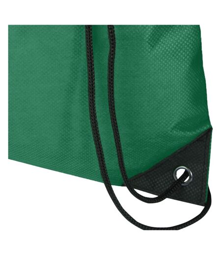 Evergreen Recycled 5l Plain Drawstring Bag One Size Green Generic