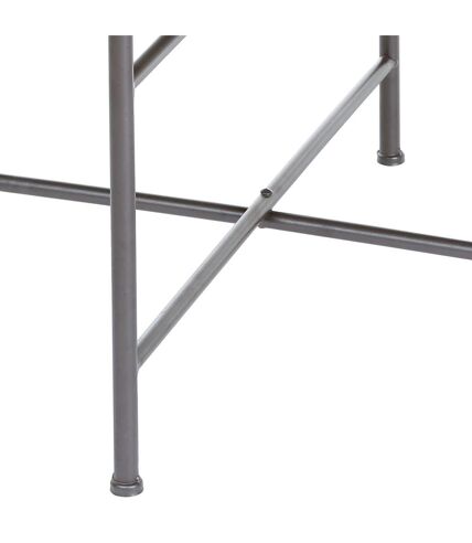 Table d'appoint en métal Instant - Diam. 65 cm - Gris