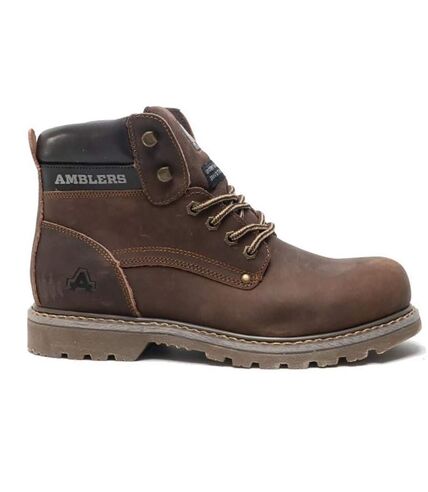 Amblers Dorking Mens Casual Leather Boot / Mens Boots / Mens Boots (Brown Crazy Horse) - UTFS1053