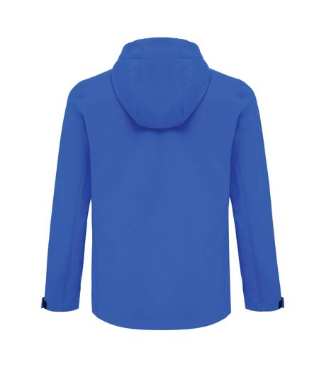 Womens/ladies makalu recycled polyester soft shell jacket royal blue Iqoniq