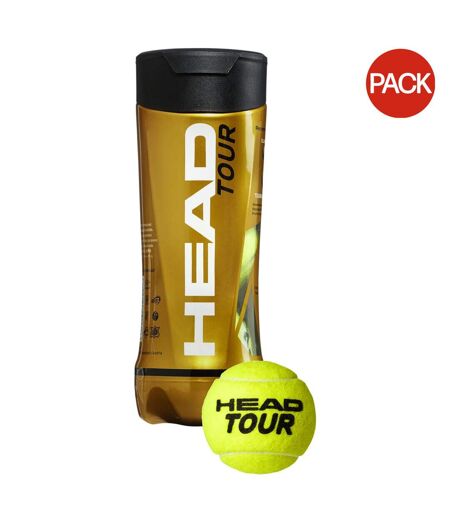 Balles De Tennis Tour Taille Unique Jaune Head