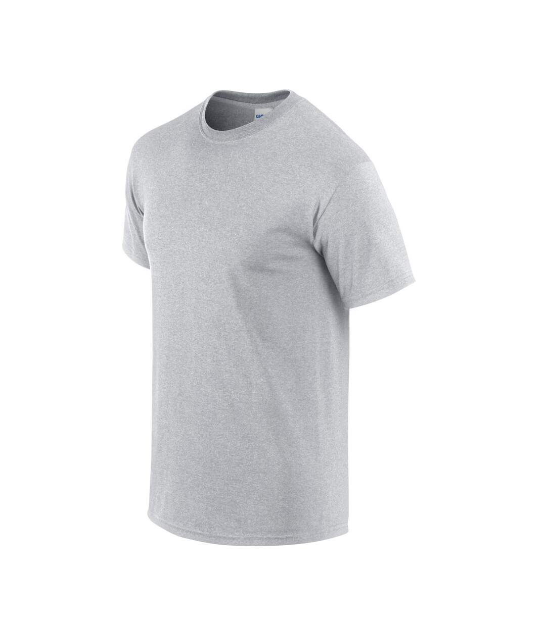 T-shirt adulte gris chiné Gildan