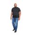 Duke Mens D555 Kingsize Flyers-1 Crew Neck T-Shirt (Black) - UTDC143-1