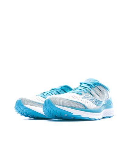 Baskets de running Bleu/blanc Femme Saucony Guide ISO 2 - 42.5