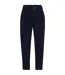 Womens/ladies Tapia Belted Regular Trousers Blue Boss-1