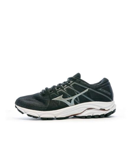 Chaussures de running noires femme mizuno wave equate