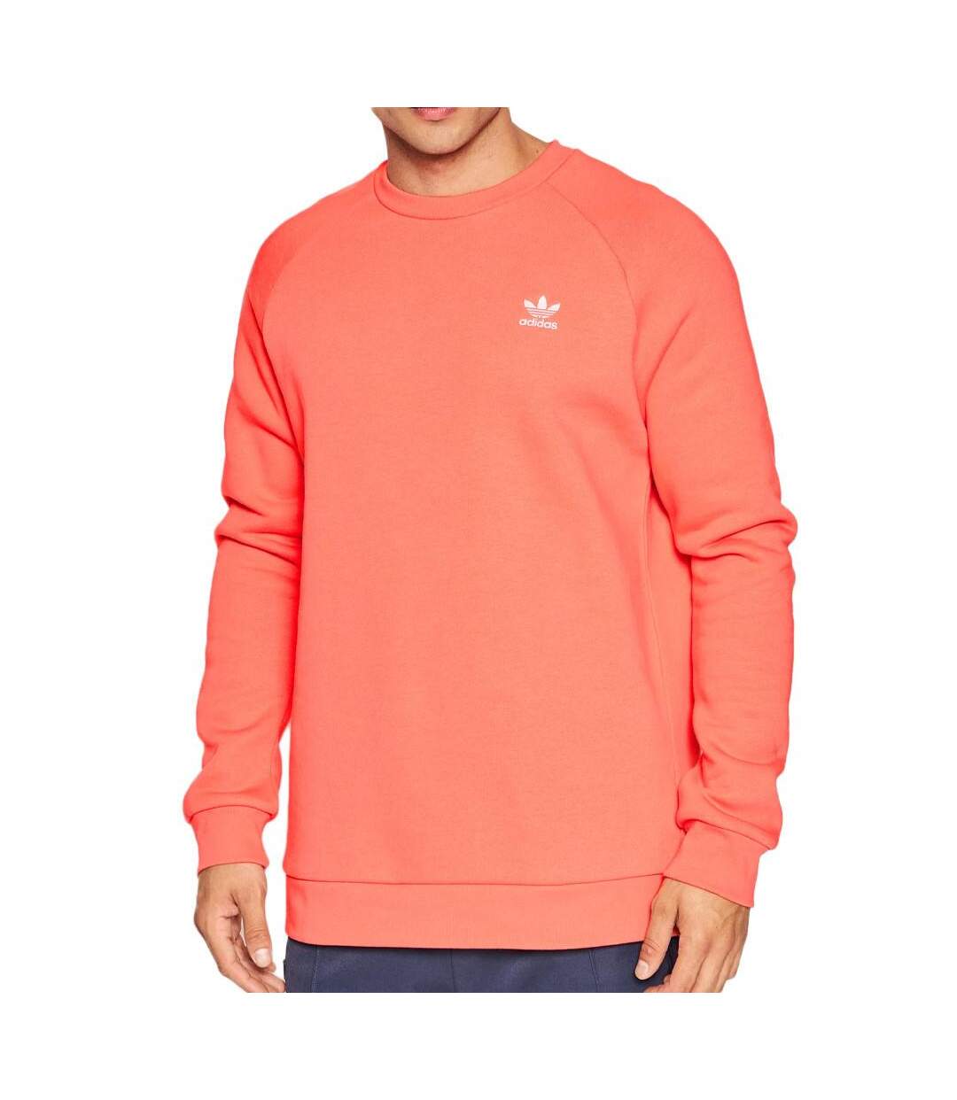 Sweat Rose Homme Adidas Essential Crew - S-1