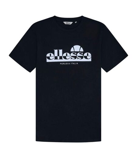 Mens Rillas Logo T-shirt Black Ellesse