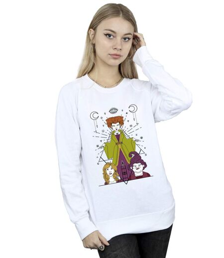 Disney - Sweat HOCUS POCUS CANDLE - Femme (Blanc) - UTBI15709