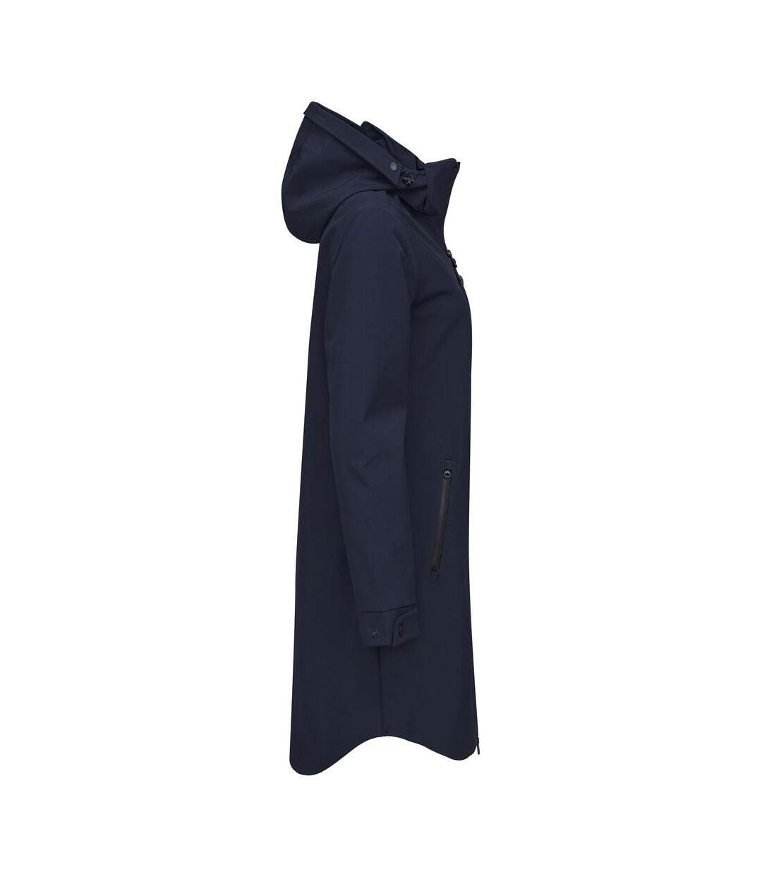 Womens/ladies Wedderburn Waterproof Jacket Dark Navy Cutter & Buck-4