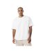 Unisex Adult Washed Heavyweight T-shirt White Bella + Canvas-1
