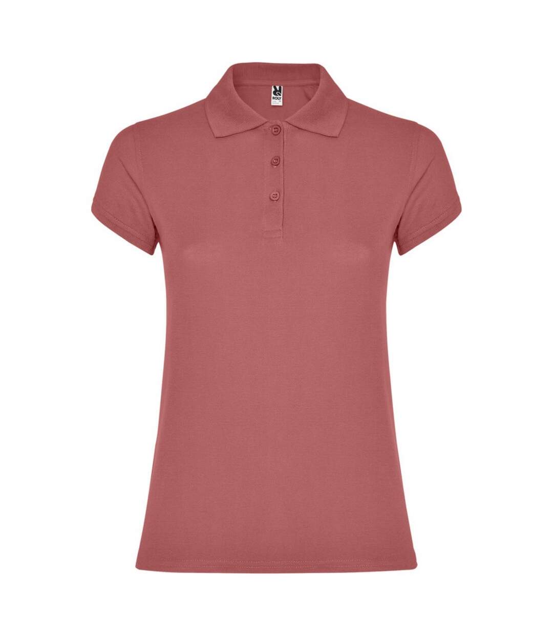 Polo star femme rouge chrysanthème Roly