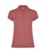 Polo star femme rouge chrysanthème Roly