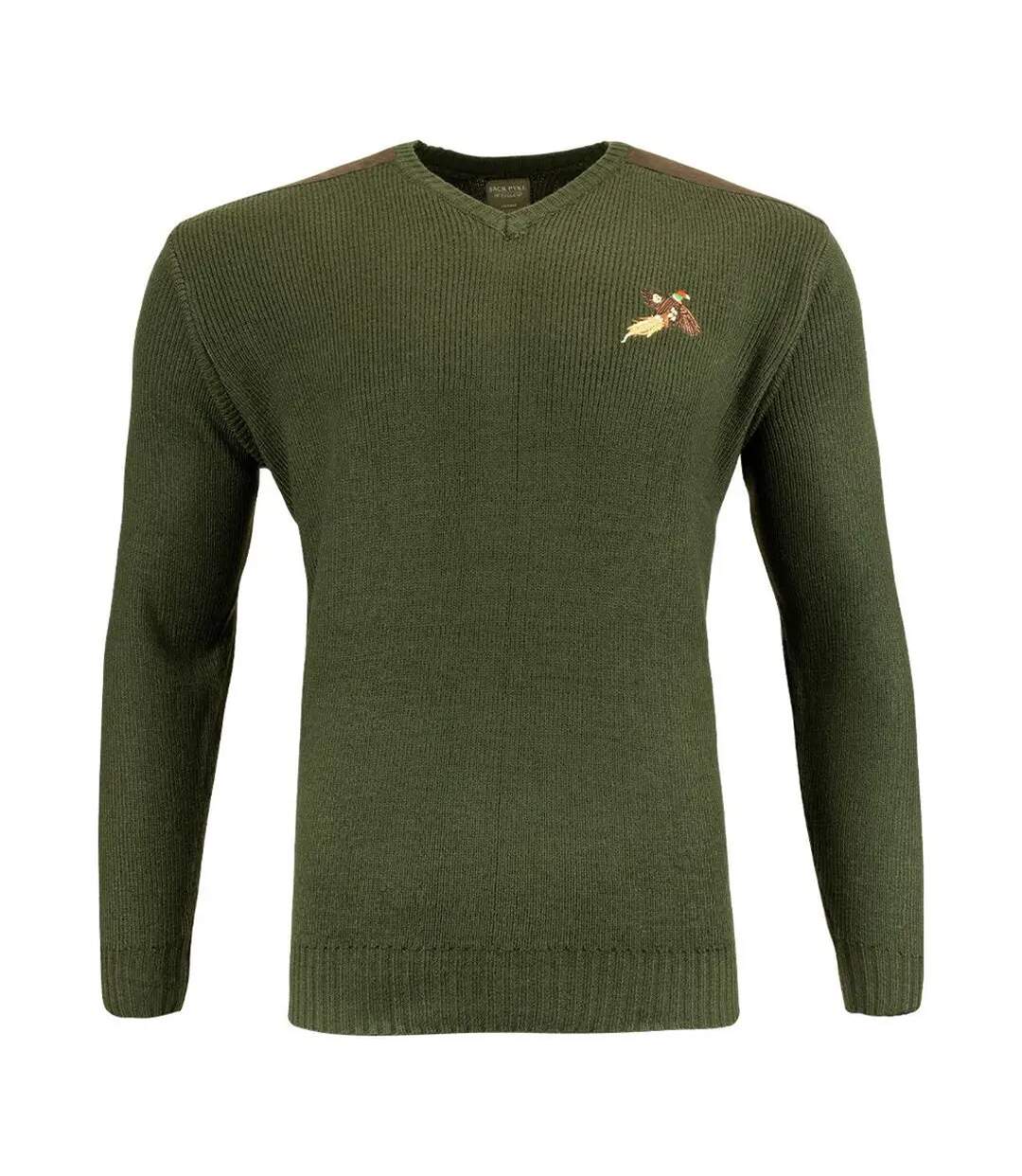 Sweat Shooters Homme Vert Olive Jack Pyke-1
