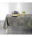 Nappe Imprimée Déco Lineor 150x300cm Anthracite-3