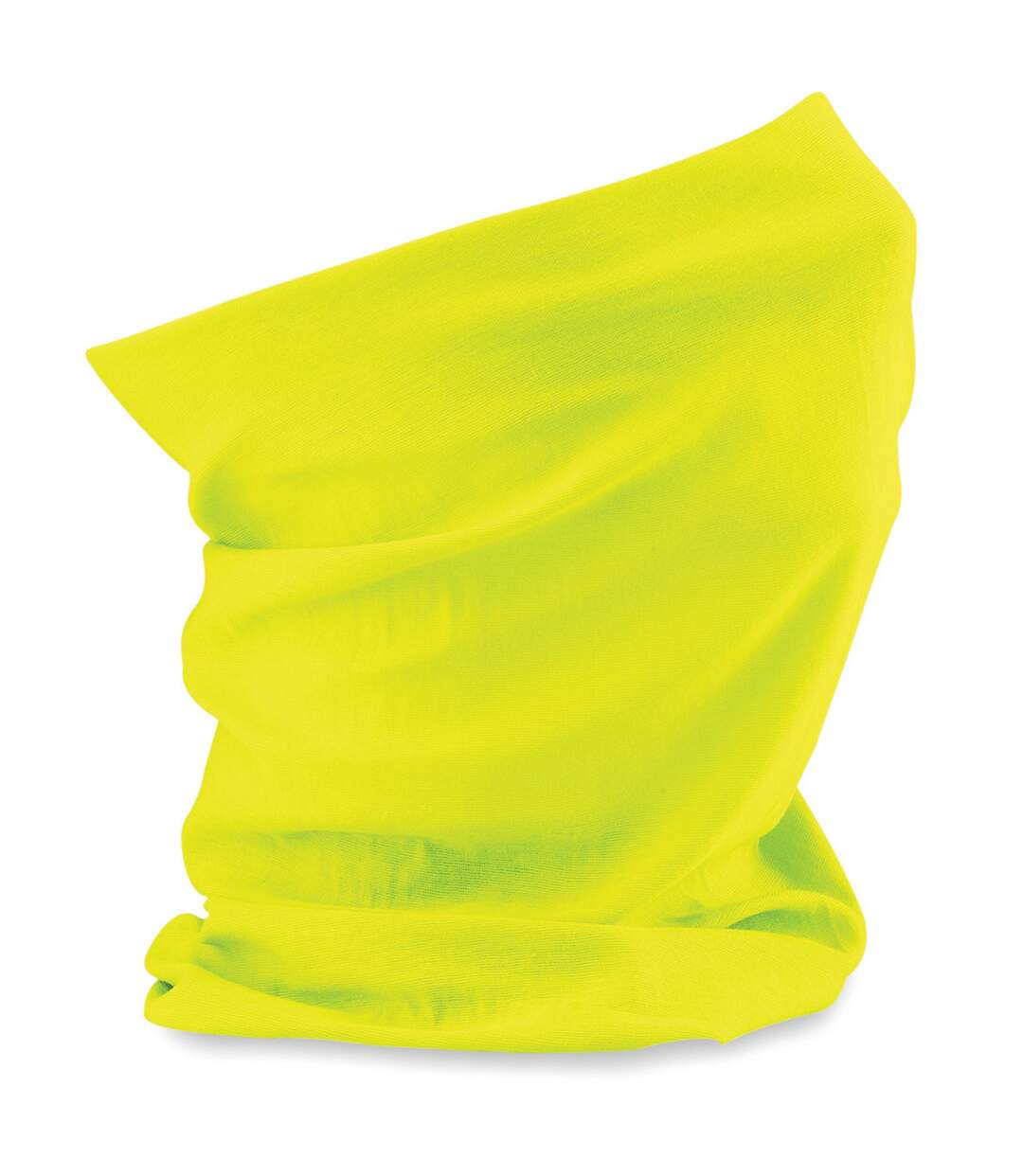 Echarpe multi-fonction femme taille unique jaune fluo Beechfield-2