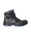 Mens Footwear Flex Leather Safety Boots Black Royal Blue Mascot-1