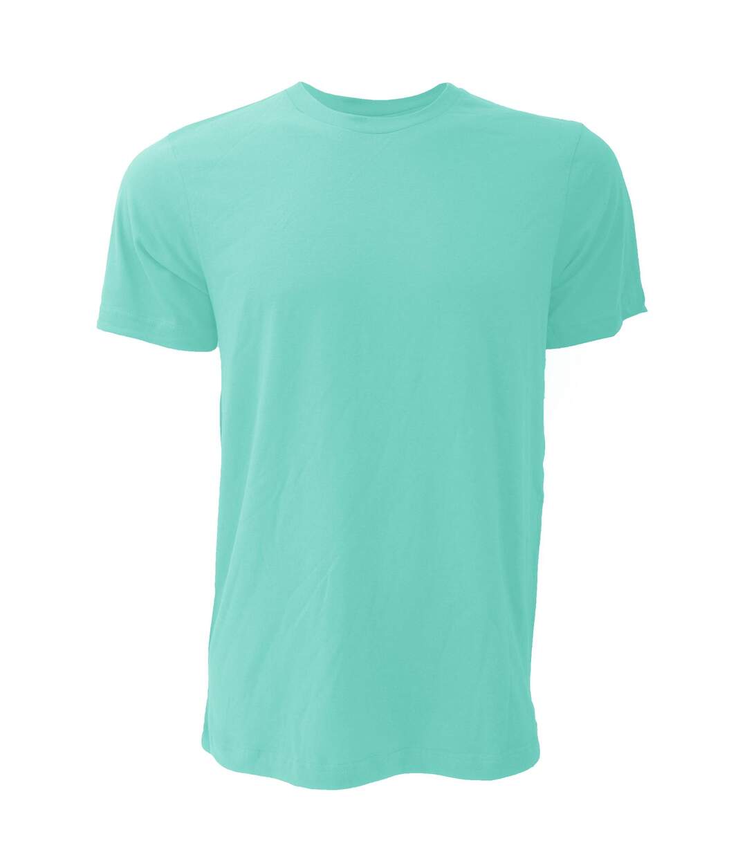 Canvas T-shirt Jersey Hommes Turquoise Bella + Canvas-2