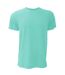 Canvas T-shirt Jersey Hommes Turquoise Bella + Canvas-2