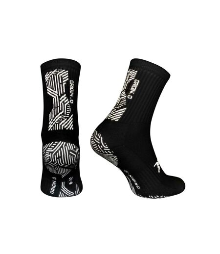 Precision Unisex Adult Origin.0 Gripped Anti-Slip Sports Socks (Black/White) - UTRD2916