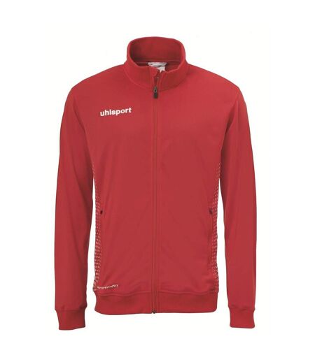 Mens Dotted Breathable Regular Track Jacket Red White UHL Sport