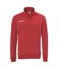 Mens Dotted Breathable Regular Track Jacket Red White UHL Sport-1