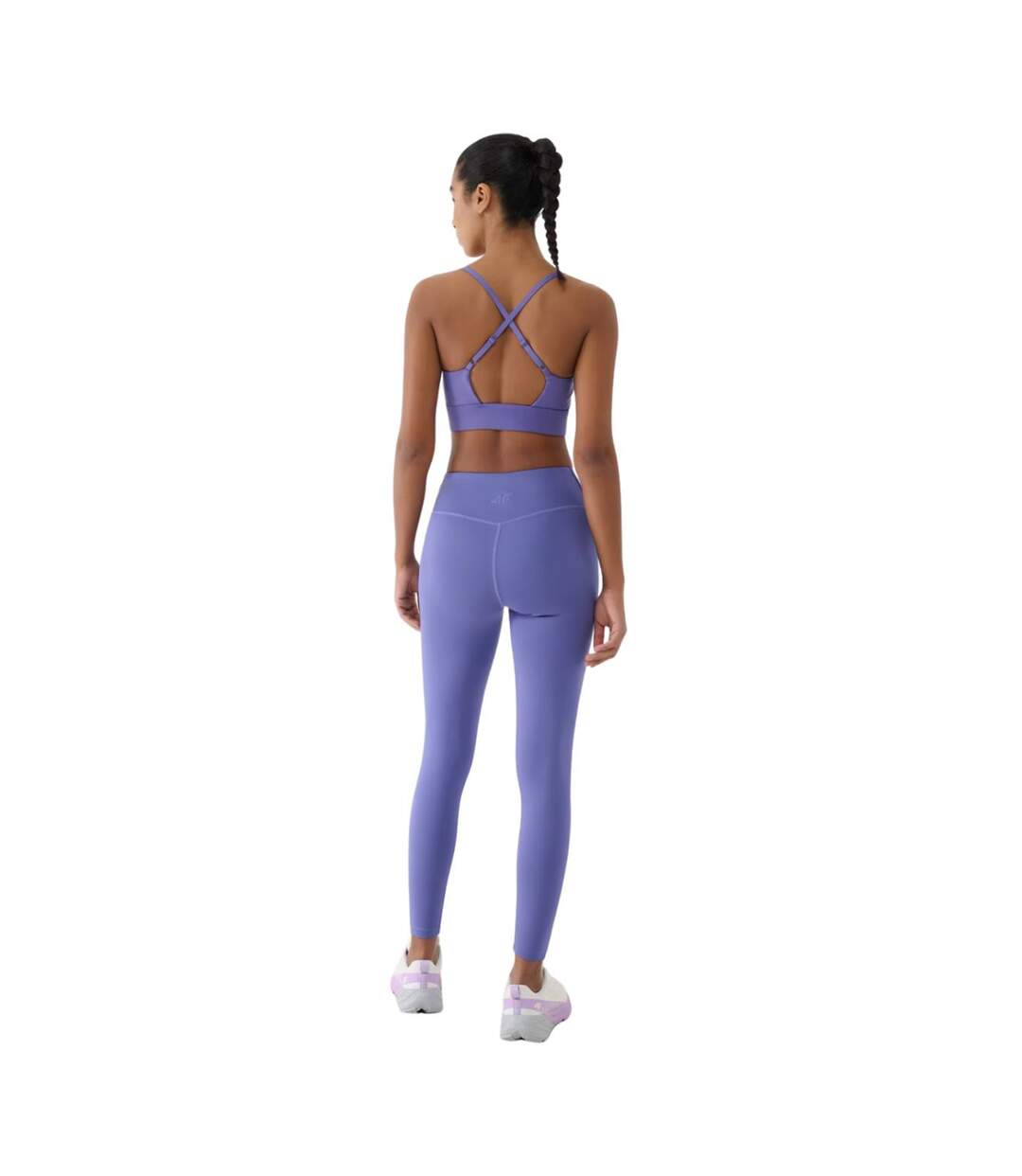 Legging Rss25tftif307 Femme Violet Clair 4F-3