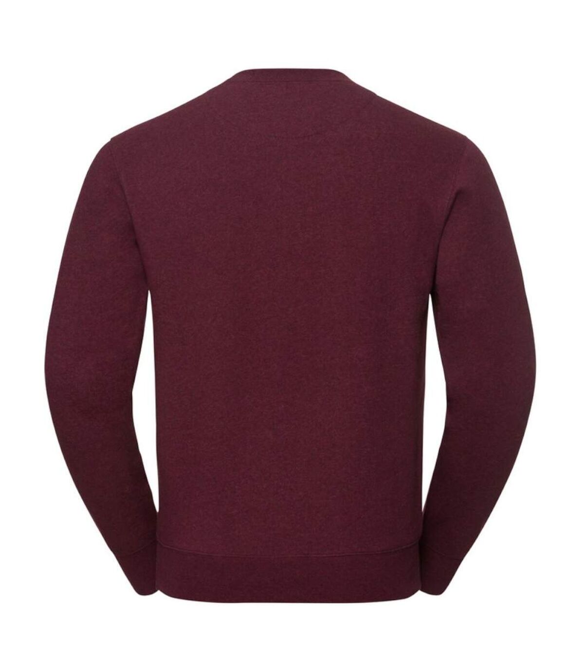 Russell Mens Authentic Melange Sweatshirt (Burgundy Melange) - UTPC3634