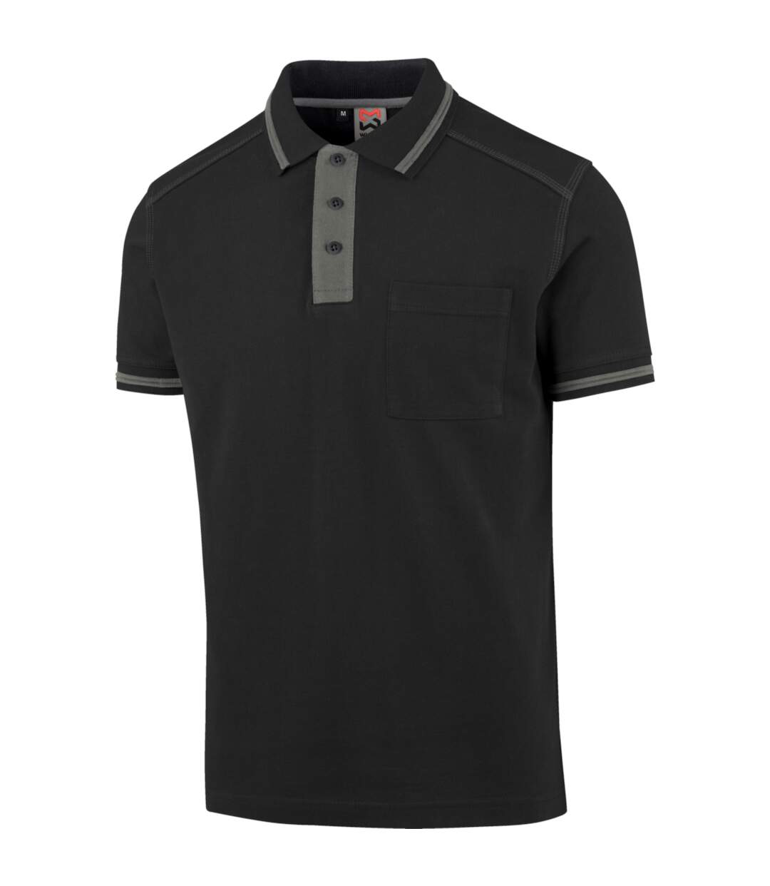 Polo de travail Classic Würth MODYF Noir Gris-1