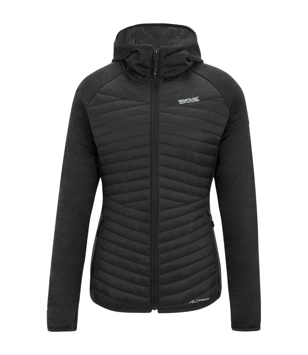 Doudoune Matelassée Andreson Hybrid Femme Noir Regatta-1
