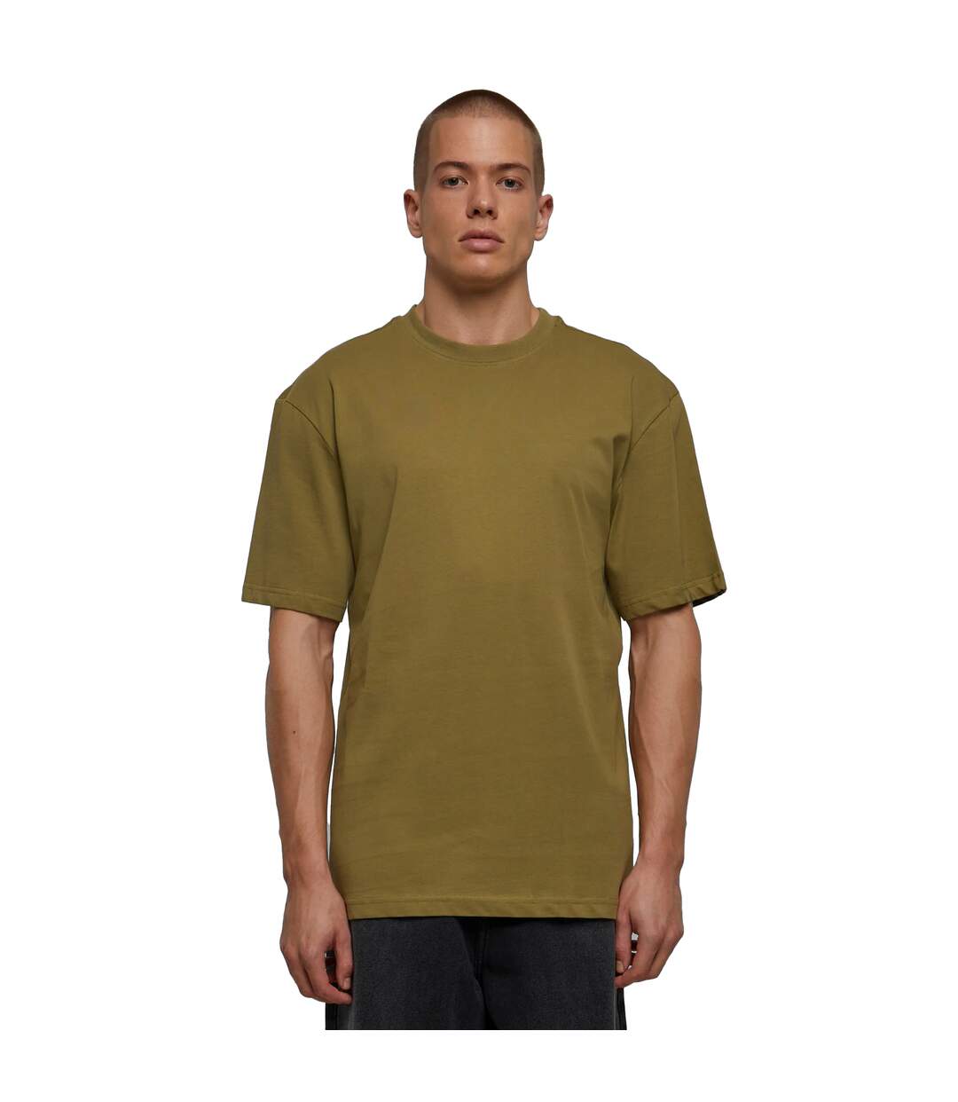 T-shirt Motif/style Uni Homme Marron Basané Urban Classics-2