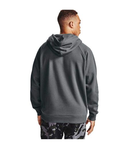Sweat À Capuche Homme Gris Givré Under Armour