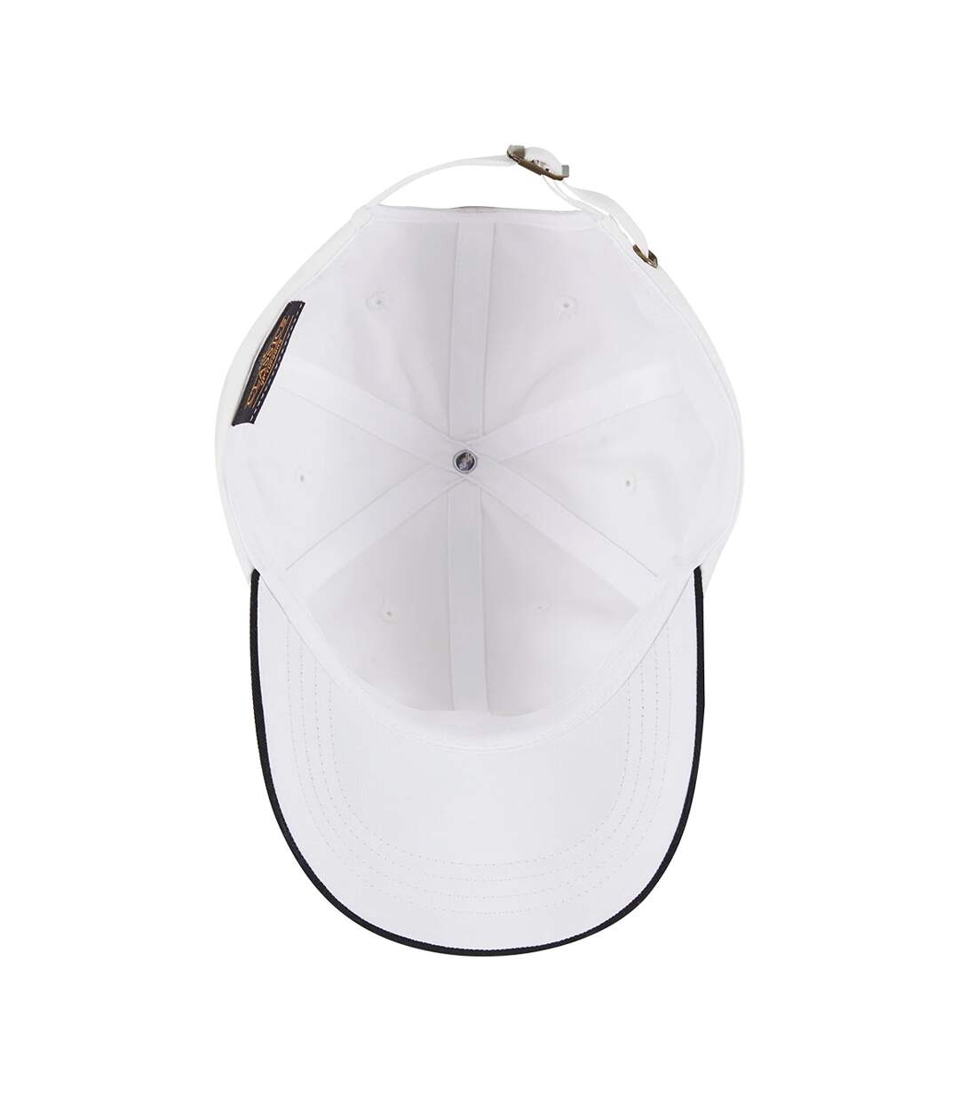 Yupoong Two Tone Low Profile Classic Baseball Cap White Black Flexfit-4