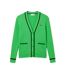 Cardigan Femme Vert Noir Lacoste-2