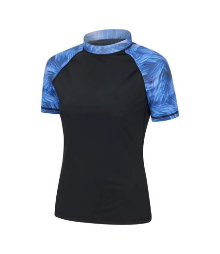 Haut De Bain Anti-irritation Patterned Femme Bleu Sarcelle Mountain Warehouse