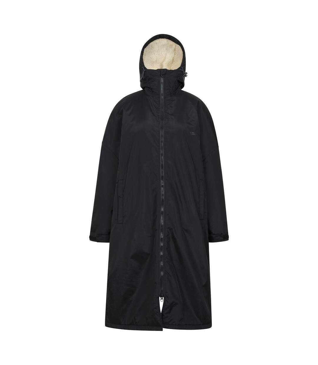 Womens/ladies tidal waterproof changing robe s black Mountain Warehouse-1