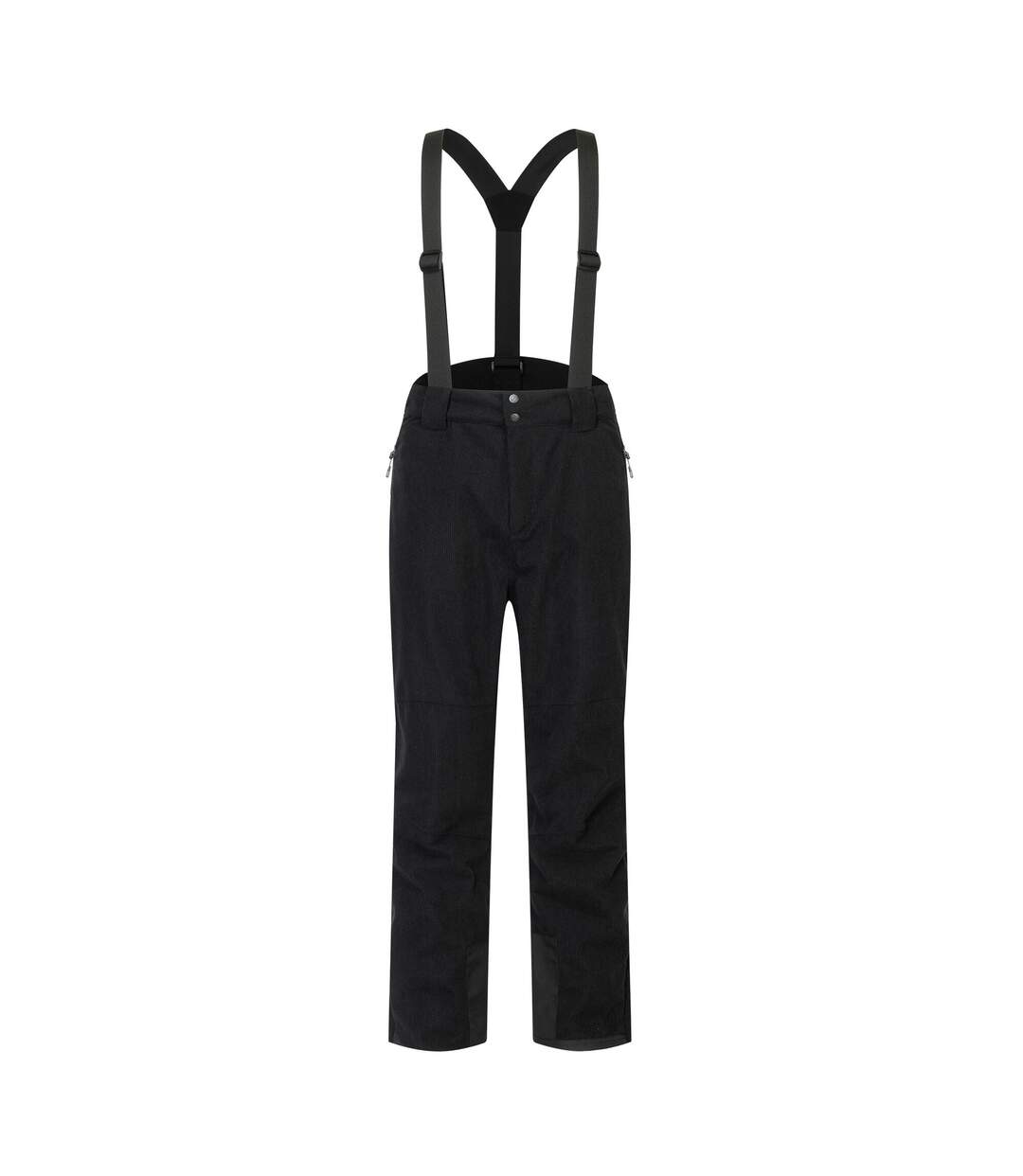 Pantalon De Ski Uni En Velours Côtelé À Bretelles Ajustables Achieve Homme Noir Dare 2B-1